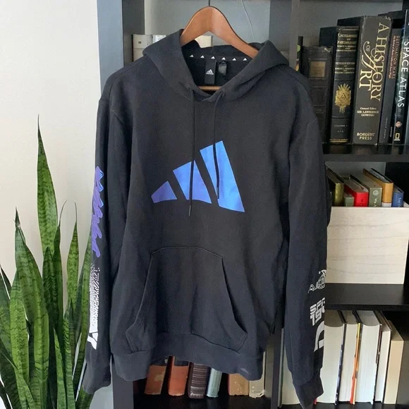 adidas | Shirts | Adidas Mens Space 949 Foil Hoodie | Poshmark